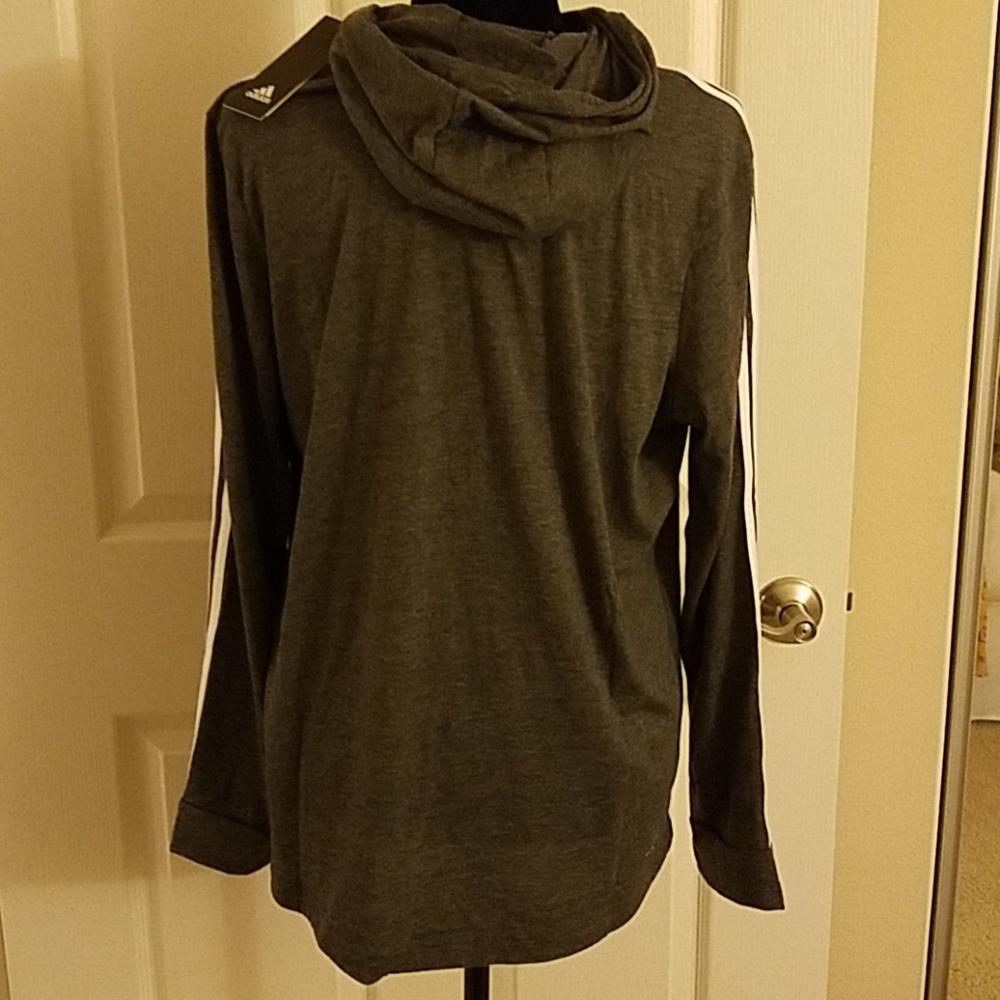 NWT ADIDAS Women's Jersey Hoodie - Picture 7 of 7